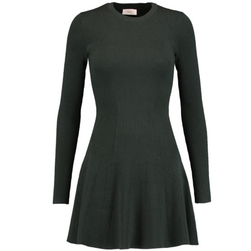 A.L.C Miriam rib knit mini dress sweater dress